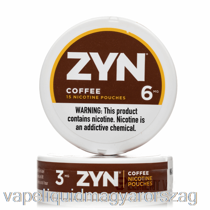 Zyn Nikotin Tasakok - Kávé 3 Mg (5 Csomag) Vape E Cigi